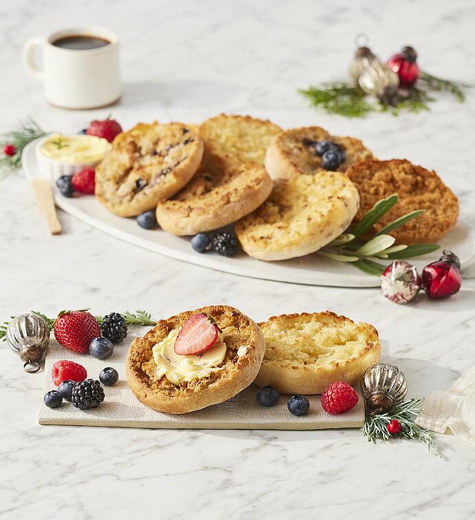 Mix & Match Super-Thick English Muffin Christmas Gift - Pick 6